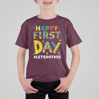 Autism Acceptance Back To School Educator T Shirt For Kid Happy First Day