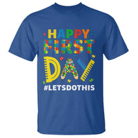 Autism Acceptance Back To School Educator T Shirt Happy First Day