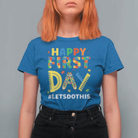 Autism Acceptance Back To School Educator T Shirt For Women Happy First Day