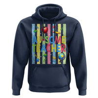 Special Ed Teacher Autism Acceptance Hoodie Au Some Teacher