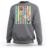 Special Ed Teacher Autism Acceptance Sweatshirt Au Some Teacher