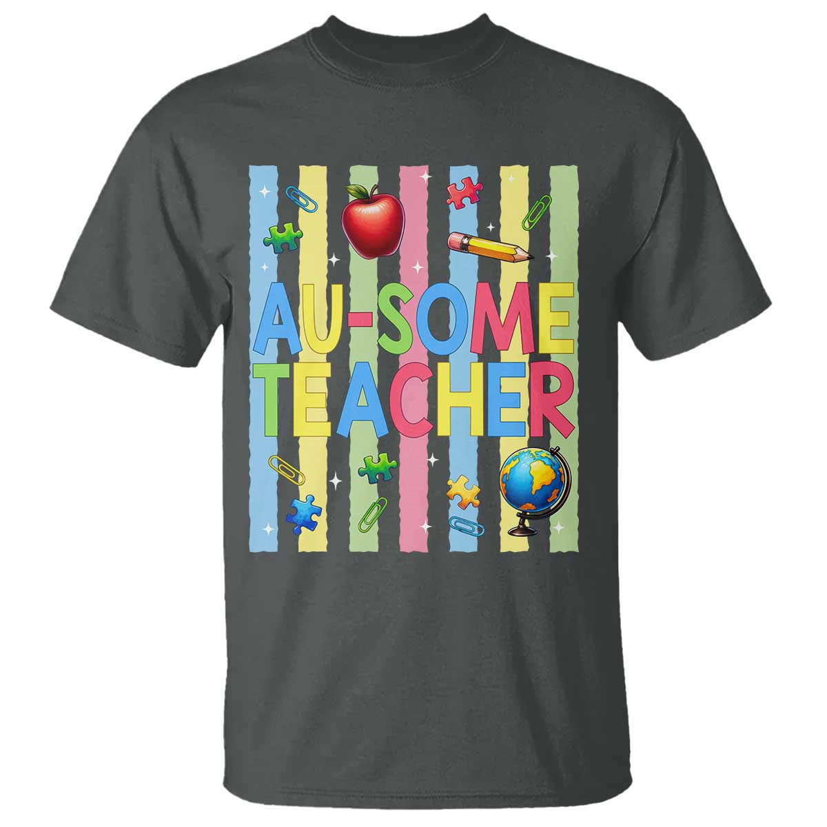 Special Ed Teacher Autism Acceptance T Shirt Au Some Teacher