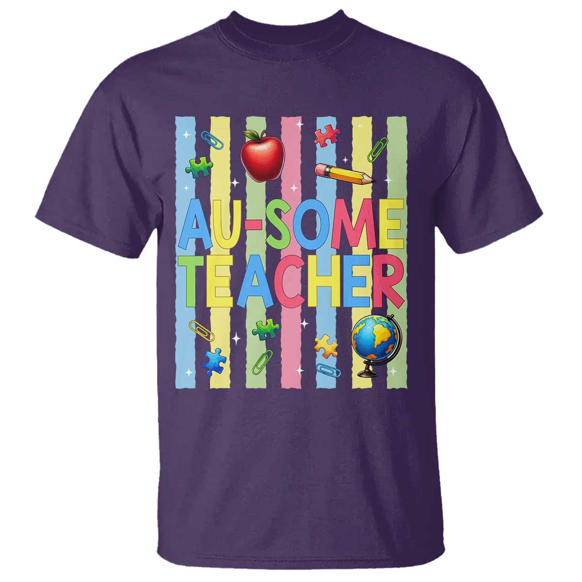 Special Ed Teacher Autism Acceptance T Shirt Au Some Teacher