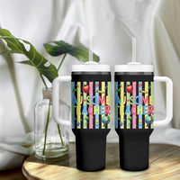 Special Ed Teacher Autism Acceptance Tumbler With Handle Au Some Teacher