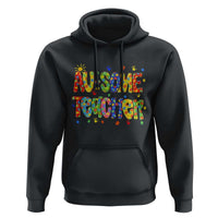 Autism Acceptance Special Education Teacher Hoodie Au Some Teacher