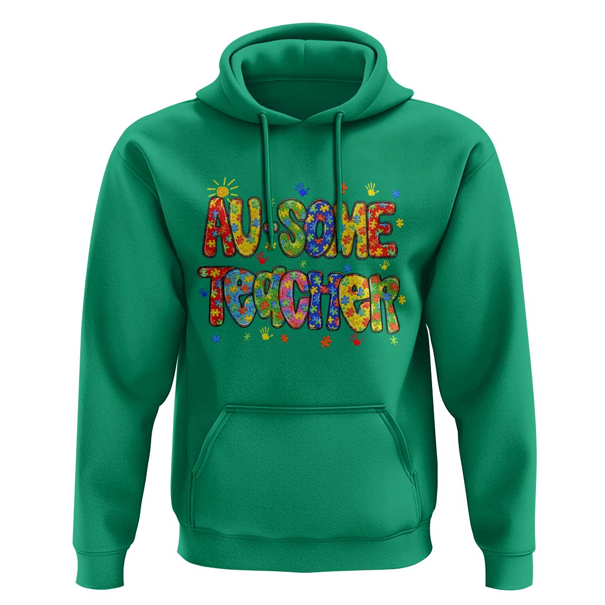 Autism Acceptance Special Education Teacher Hoodie Au Some Teacher