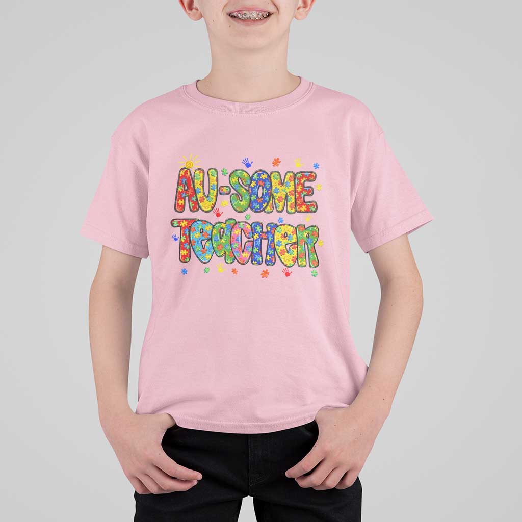 Autism Acceptance Special Education Teacher T Shirt For Kid Au Some Teacher