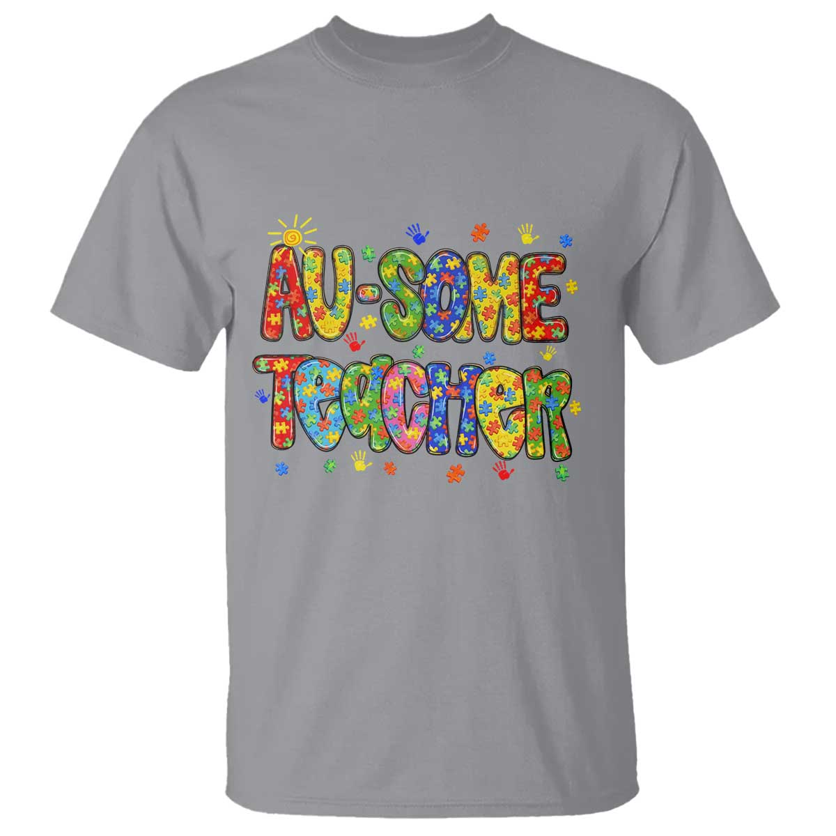 Autism Acceptance Special Education Teacher T Shirt Au Some Teacher