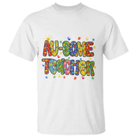 Autism Acceptance Special Education Teacher T Shirt Au Some Teacher