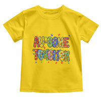 Autism Acceptance Special Education Teacher Toddler T Shirt Au Some Teacher