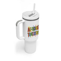 Autism Acceptance Special Education Teacher Tumbler With Handle Au Some Teacher