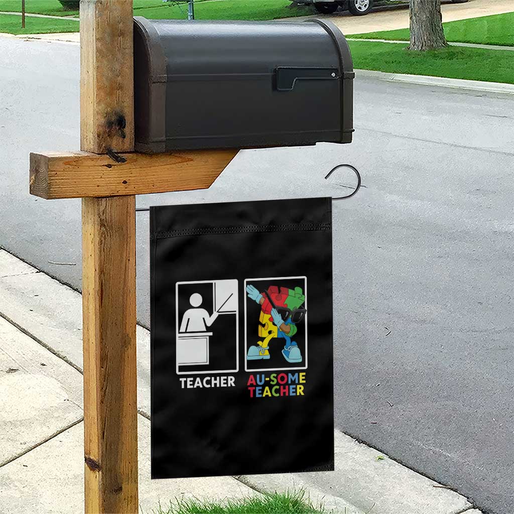 Funny Au Some Teacher Garden Flag Autism Acceptance Special Education Gift
