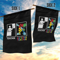 Funny Au Some Teacher Garden Flag Autism Acceptance Special Education Gift