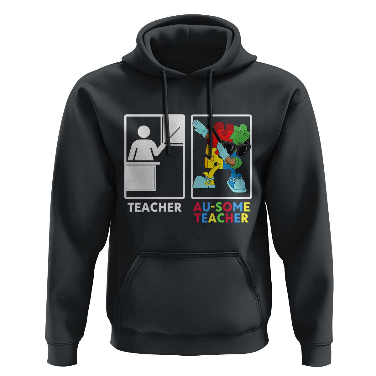 Funny Au Some Teacher Hoodie Autism Acceptance Special Education Gift