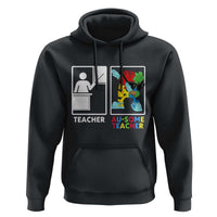 Funny Au Some Teacher Hoodie Autism Acceptance Special Education Gift