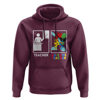 Funny Au Some Teacher Hoodie Autism Acceptance Special Education Gift