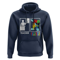 Funny Au Some Teacher Hoodie Autism Acceptance Special Education Gift