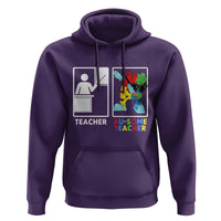 Funny Au Some Teacher Hoodie Autism Acceptance Special Education Gift