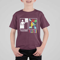 Funny Au Some Teacher T Shirt For Kid Autism Acceptance Special Education Gift