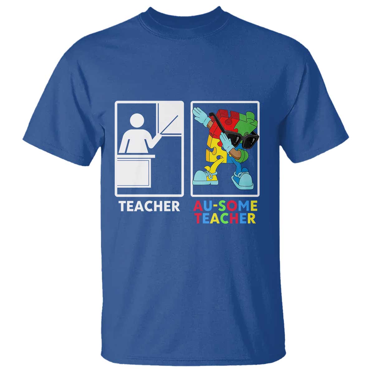 Funny Au Some Teacher T Shirt Autism Acceptance Special Education Gift