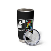 Funny Au Some Teacher Tumbler Cup Autism Acceptance Special Education Gift