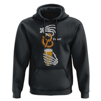 Prost Beer Lover Skeleton Hands German Festival Graphic Hoodie
