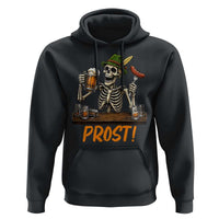 Funny Skeleton Oktoberfest Hoodie Prost Beer Lover Bavarian Gift