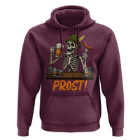 Funny Skeleton Oktoberfest Hoodie Prost Beer Lover Bavarian Gift