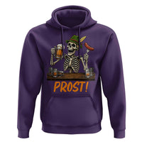 Funny Skeleton Oktoberfest Hoodie Prost Beer Lover Bavarian Gift