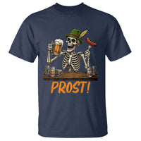 Funny Skeleton Oktoberfest T Shirt Prost Beer Lover Bavarian Gift