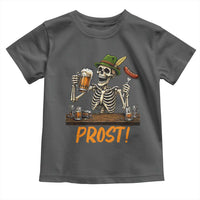 Funny Skeleton Oktoberfest Toddler T Shirt Prost Beer Lover Bavarian Gift