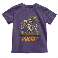 Funny Skeleton Oktoberfest Toddler T Shirt Prost Beer Lover Bavarian Gift