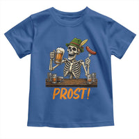 Funny Skeleton Oktoberfest Toddler T Shirt Prost Beer Lover Bavarian Gift