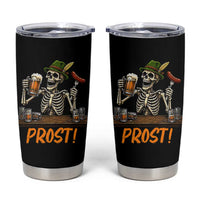 Funny Skeleton Oktoberfest Tumbler Cup Prost Beer Lover Bavarian Gift