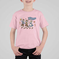 Funny Opossum Raccoon Frog Oktoberfest Beer Graphic T Shirt For Kid Spooky Drinking Team