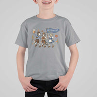 Funny Opossum Raccoon Frog Oktoberfest Beer Graphic T Shirt For Kid Spooky Drinking Team