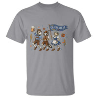 Funny Opossum Raccoon Frog Oktoberfest Beer Graphic T Shirt Spooky Drinking Team