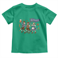 Funny Opossum Raccoon Frog Oktoberfest Beer Graphic Toddler T Shirt Spooky Drinking Team