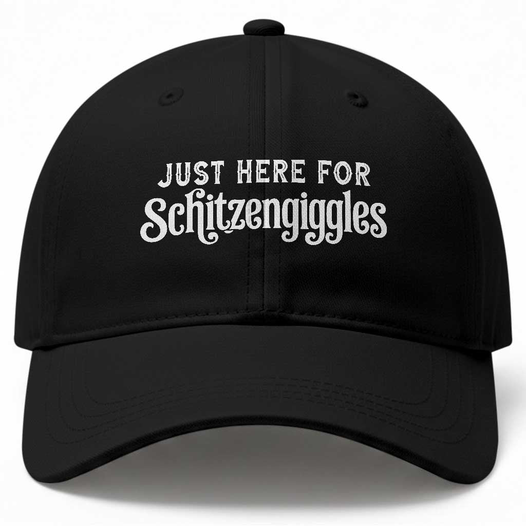 Just Here For Schitzengiggles Baseball Cap German Beer Festival Funny Gift