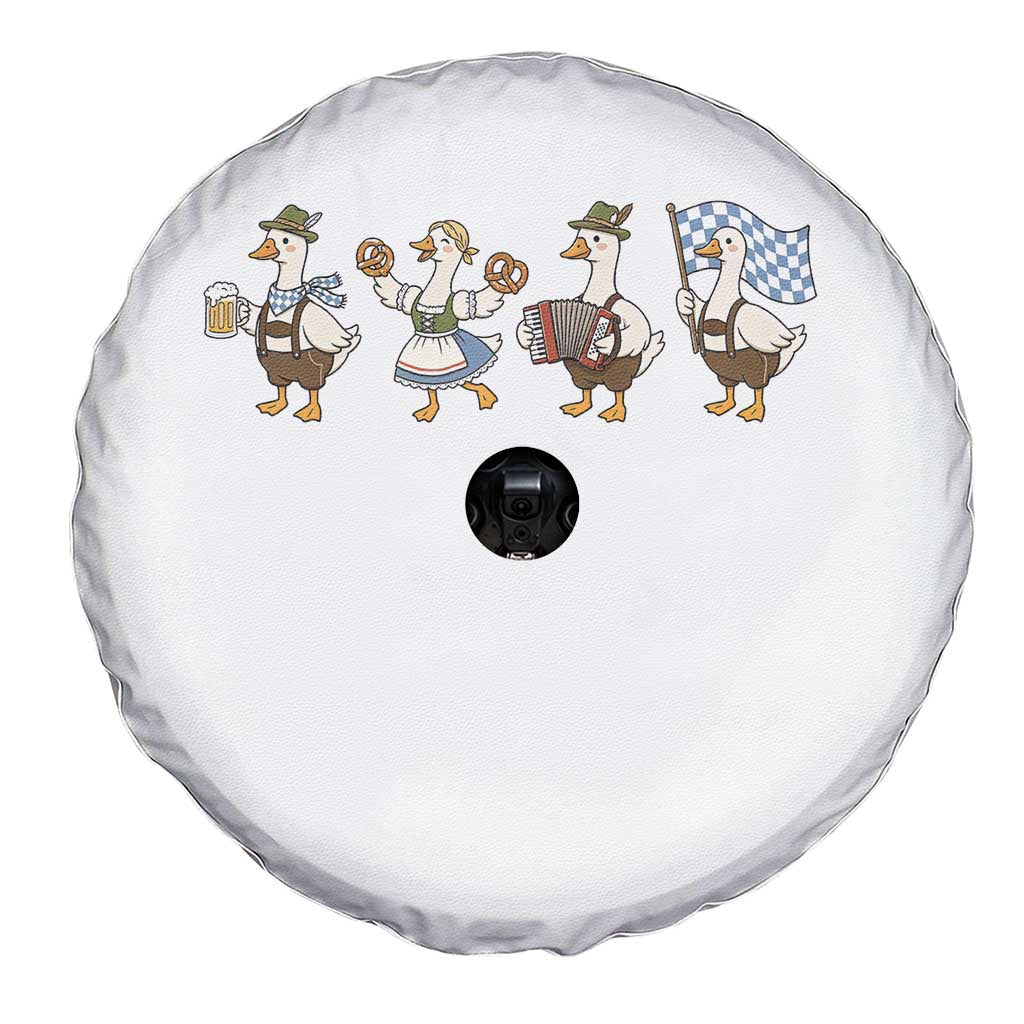 Silly Goose Oktoberfest Spare Tire Cover Cute Bavarian Beer Festival Animal Humor