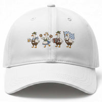 Silly Goose Oktoberfest Baseball Cap Cute Bavarian Beer Festival Animal Humor