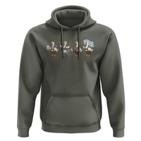 Silly Goose Oktoberfest Hoodie Cute Bavarian Beer Festival Animal Humor