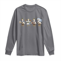Silly Goose Oktoberfest Long Sleeve Shirt Cute Bavarian Beer Festival Animal Humor