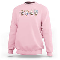 Silly Goose Oktoberfest Sweatshirt Cute Bavarian Beer Festival Animal Humor