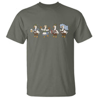 Silly Goose Oktoberfest T Shirt Cute Bavarian Beer Festival Animal Humor