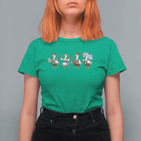 Silly Goose Oktoberfest T Shirt For Women Cute Bavarian Beer Festival Animal Humor