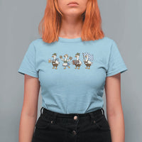 Silly Goose Oktoberfest T Shirt For Women Cute Bavarian Beer Festival Animal Humor