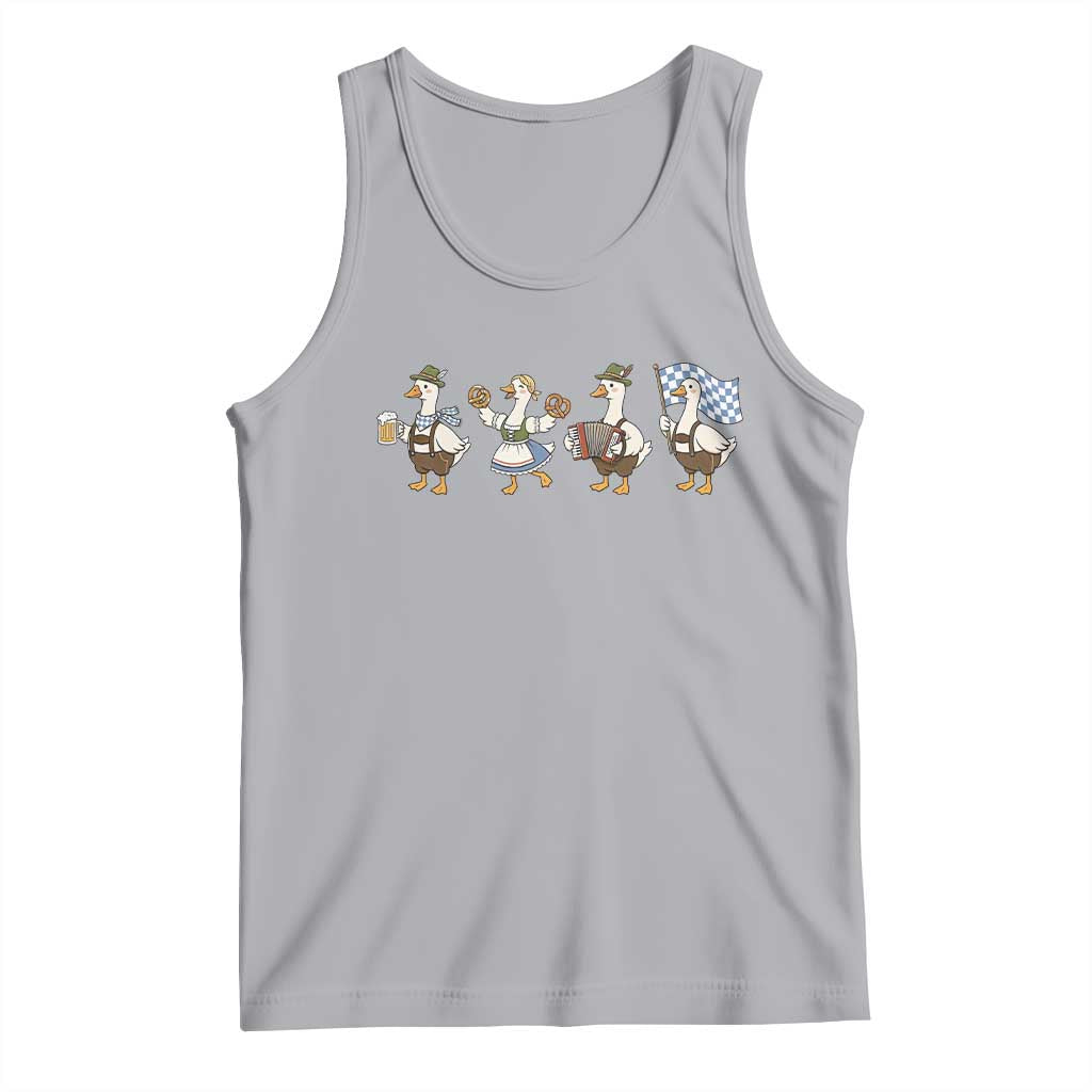 Silly Goose Oktoberfest Tank Top Cute Bavarian Beer Festival Animal Humor