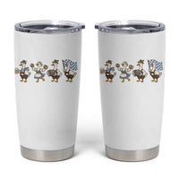 Silly Goose Oktoberfest Tumbler Cup Cute Bavarian Beer Festival Animal Humor