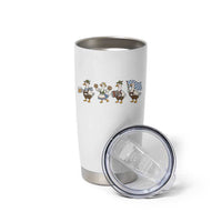 Silly Goose Oktoberfest Tumbler Cup Cute Bavarian Beer Festival Animal Humor